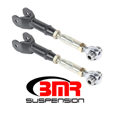 BMR 16-17 6th Gen Camaro Upper Trailing Arms w/ On-Car Adj. Rod Ends - Black Hammertone