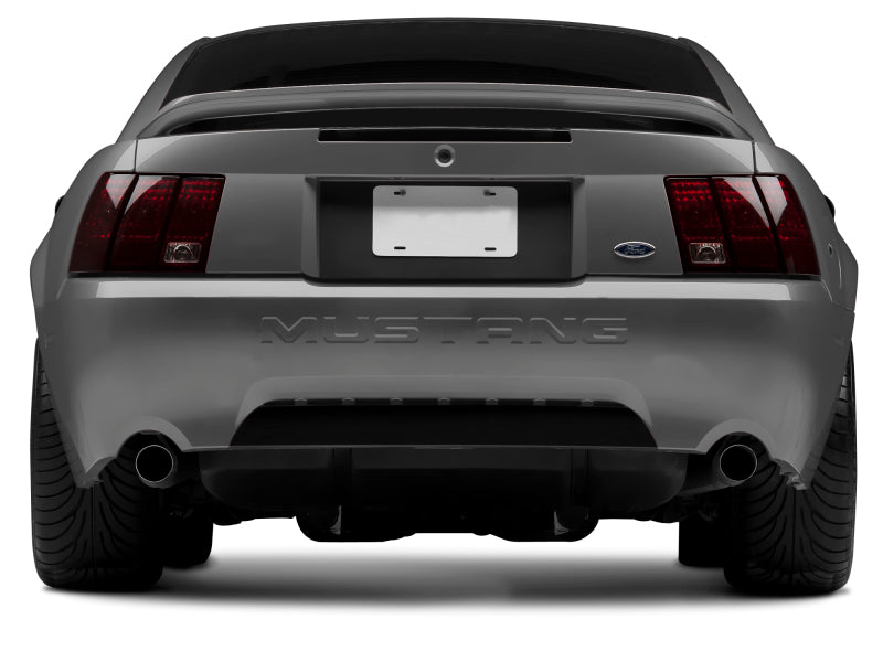 Raxiom 99-04 Ford Mustang Excluding 99-01 Cobra Tail Lights- Black Housing (Smoked Lens) Raxiom 99-04 Ford Mustang Excluding 99-01 Cobra Tail Lights- Black Housing (Smoked Lens)