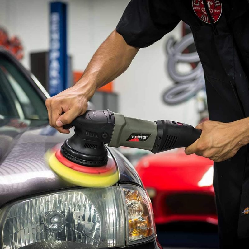 Chemical Guys Hex-Logic Quantum Heavy Cutting Pad - Yellow - 5.5in Chemical Guys Hex-Logic Quantum Heavy Cutting Pad - Yellow - 5.5in