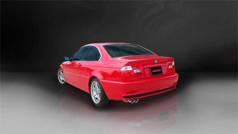 Corsa 2001-2006 BMW 325i/ci Convertible E46 Polished Sport Axle-Back Exhaust Corsa 2001-2006 BMW 325i/ci Convertible E46 Polished Sport Axle-Back Exhaust