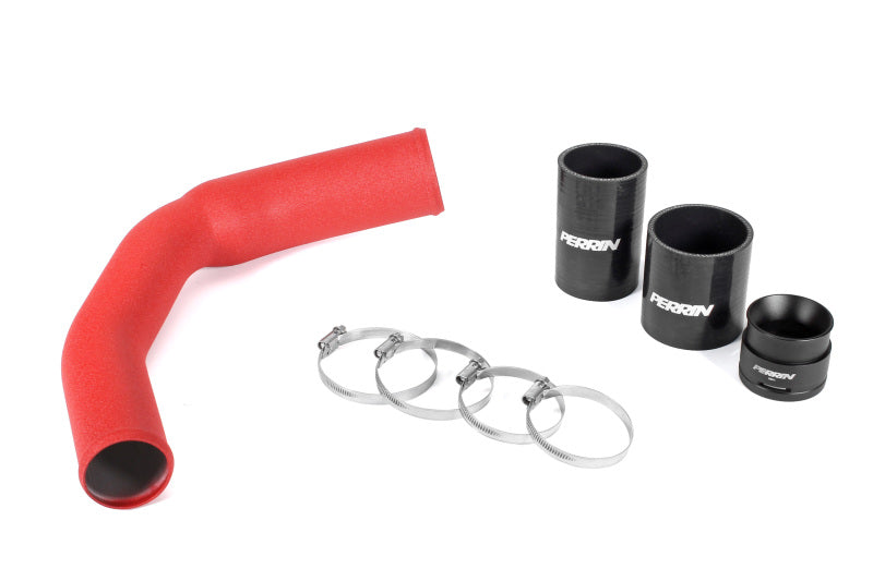 PERRIN 22-25 Subaru WRX / 19-25 Ascent / 20-25 Legacy Turbo / 22-25 Outback Turbo Charge Pipe - Red PERRIN 22-25 Subaru WRX / 19-25 Ascent / 20-25 Legacy Turbo / 22-25 Outback Turbo Charge Pipe - Red