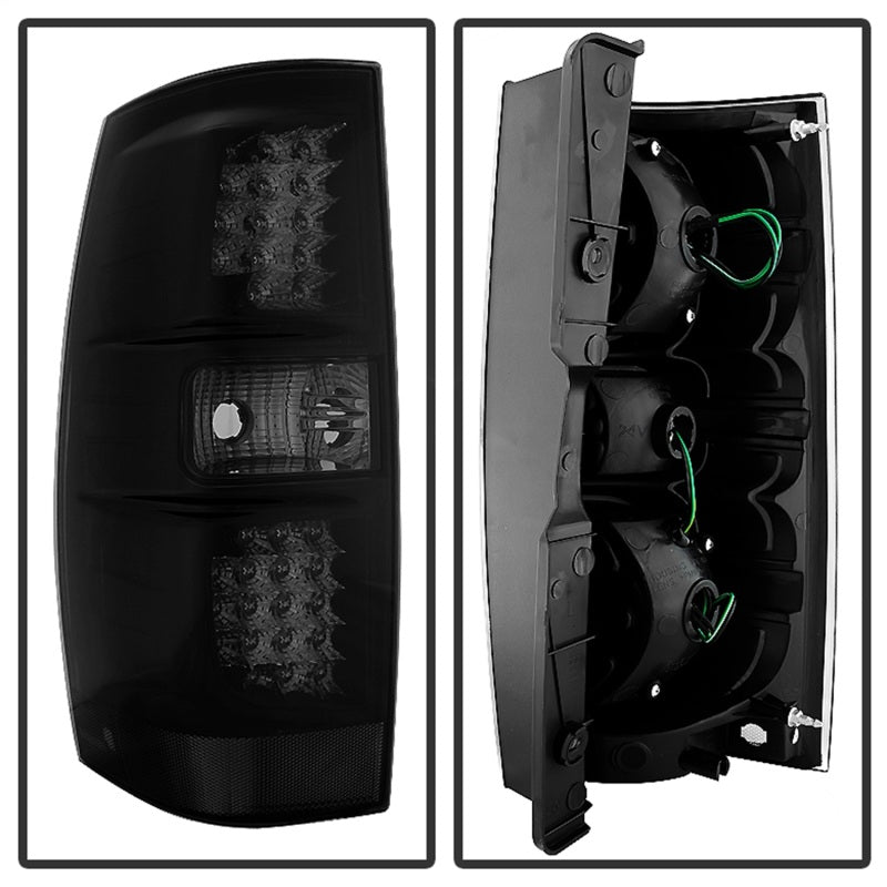 xTune Mc Yukon/Yukon Denali 07-14 LED Tail Lights Black Smoked ALT-JH-CSUB07-LED-G2-BSM xTune Mc Yukon/Yukon Denali 07-14 LED Tail Lights Black Smoked ALT-JH-CSUB07-LED-G2-BSM