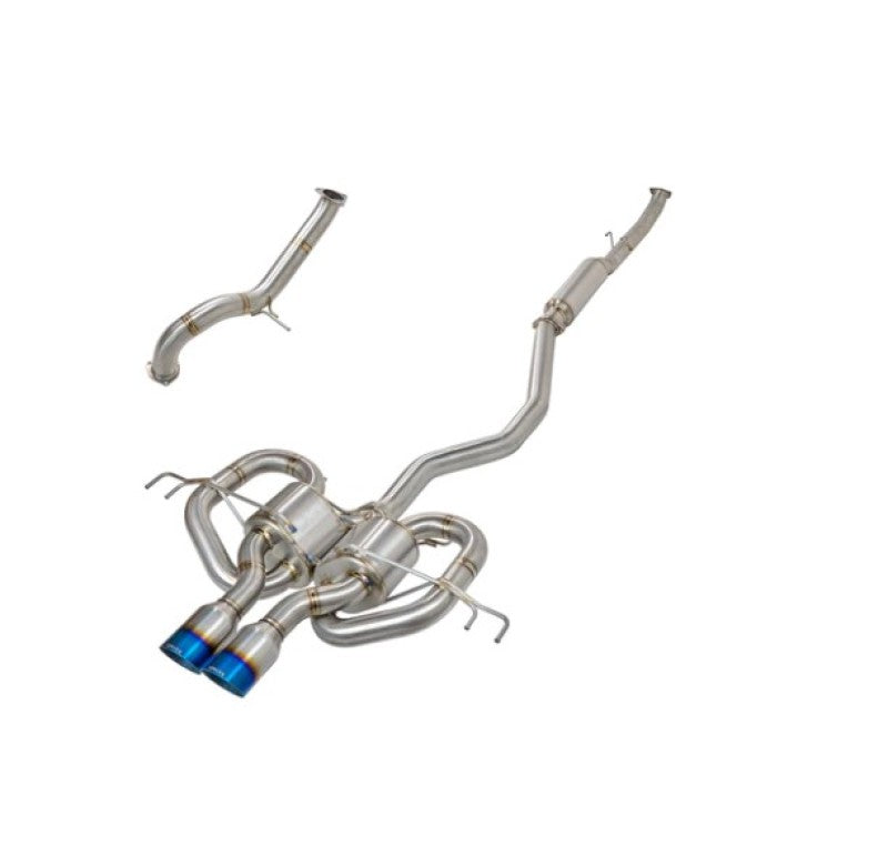 Remark 17-21 Honda Civic Type-R (FK8) Sports Touring Titanium Catback Exhaust w/ Front Pipe Remark 17-21 Honda Civic Type-R (FK8) Sports Touring Titanium Catback Exhaust w/ Front Pipe