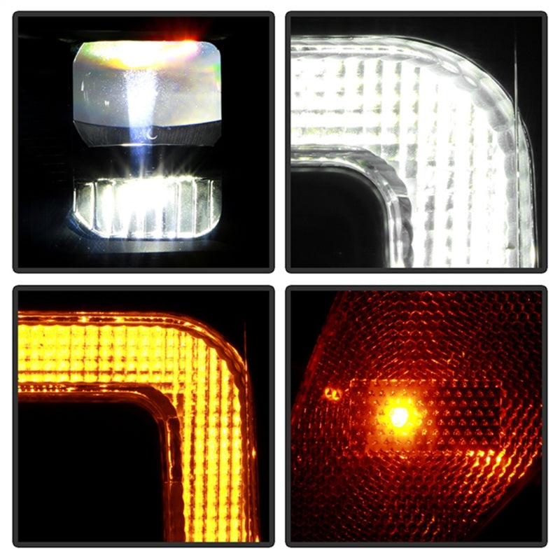 Spyder Apex 20-22 Ford F250/F350 (Halogen) High-Power LED Headlights - Black PRO-YD-FS20HALAP-SEQ-BK Spyder Apex 20-22 Ford F250/F350 (Halogen) High-Power LED Headlights - Black PRO-YD-FS20HALAP-SEQ-BK