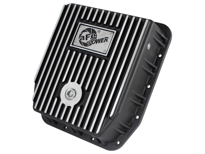 afe Transmission Pan (Black); Ford Trucks 94-08 AODE afe Transmission Pan (Black); Ford Trucks 94-08 AODE