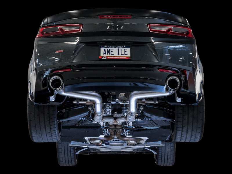AWE Tuning 16-19 Chevrolet Camaro SS Axle-back Exhaust - Track Edition (Chrome Silver Tips) AWE Tuning 16-19 Chevrolet Camaro SS Axle-back Exhaust - Track Edition (Chrome Silver Tips)
