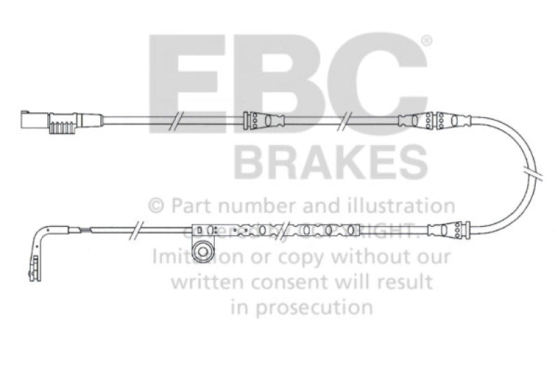EBC 2005-2006 Land Rover Range Rover Sport 4.4L Front Wear Leads EBC 2005-2006 Land Rover Range Rover Sport 4.4L Front Wear Leads