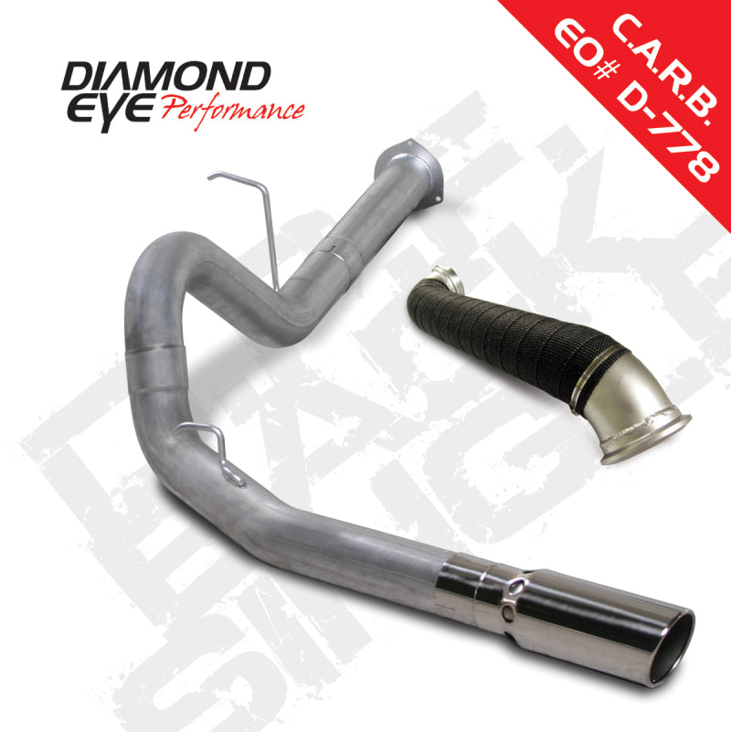 Diamond Eye KIT 4in DPF-BACK SGL w/ TDP AL 07.5-10 Chevy/GMC 6.6L Duramax 2500/3500 Diamond Eye KIT 4in DPF-BACK SGL w/ TDP AL 07.5-10 Chevy/GMC 6.6L Duramax 2500/3500