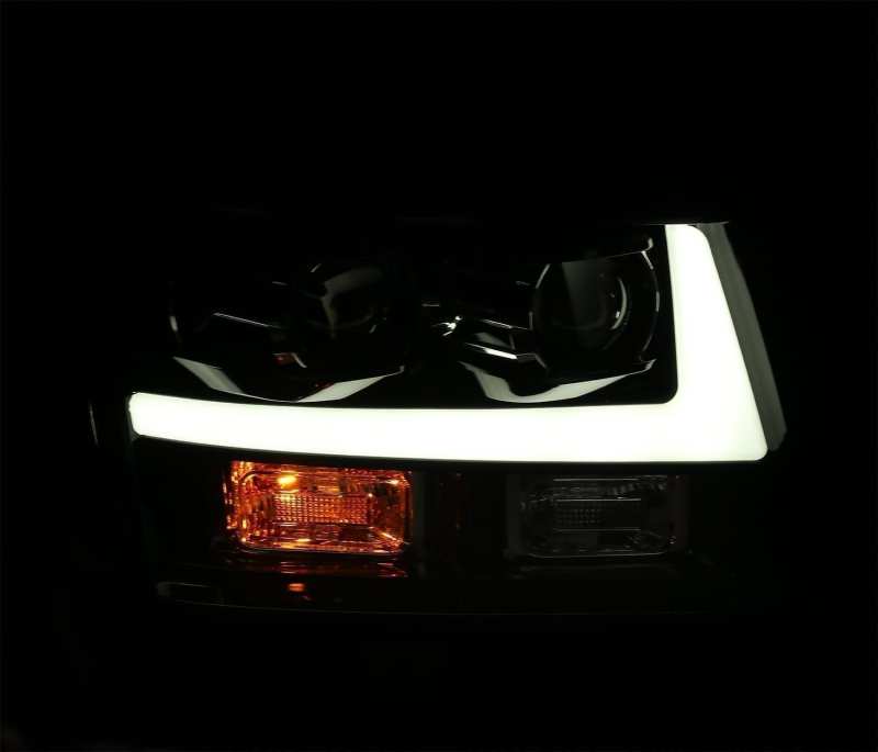 AlphaRex 07-14 Chevrolet Tahoe/Suburban LUXX Series LED Projector headlights Chrome w/DRL/Sequential AlphaRex 07-14 Chevrolet Tahoe/Suburban LUXX Series LED Projector headlights Chrome w/DRL/Sequential