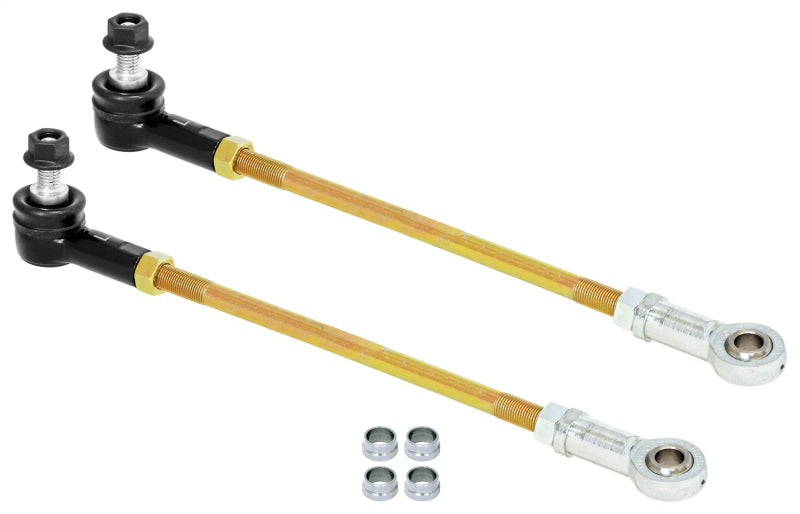 RockJock JT Adjustable Rear Sway Bar End Link Kit 12 1/2in Long Rods Sealed Rod Ends RockJock JT Adjustable Rear Sway Bar End Link Kit 12 1/2in Long Rods Sealed Rod Ends