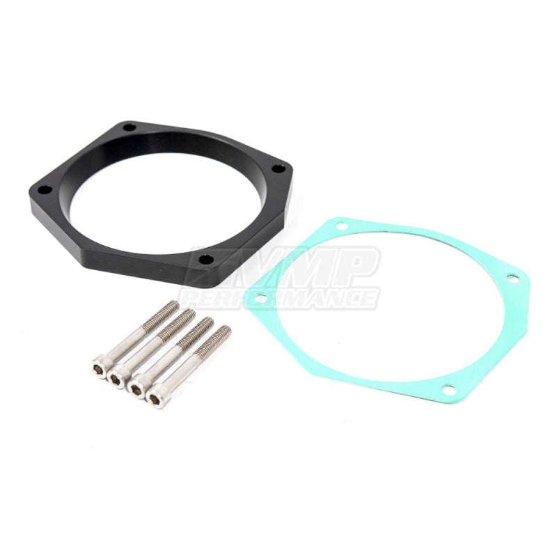 VMP Performance 105mm Throttle Body Adapter Plate Kit - Black Anodized VMP Performance 105mm Throttle Body Adapter Plate Kit - Black Anodized