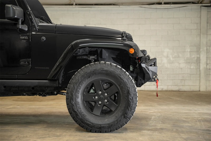 Addictive Desert Designs 07-18 Jeep Wrangler JK Stealth Fighter Front Bumper w/ Winch Mount Addictive Desert Designs 07-18 Jeep Wrangler JK Stealth Fighter Front Bumper w/ Winch Mount