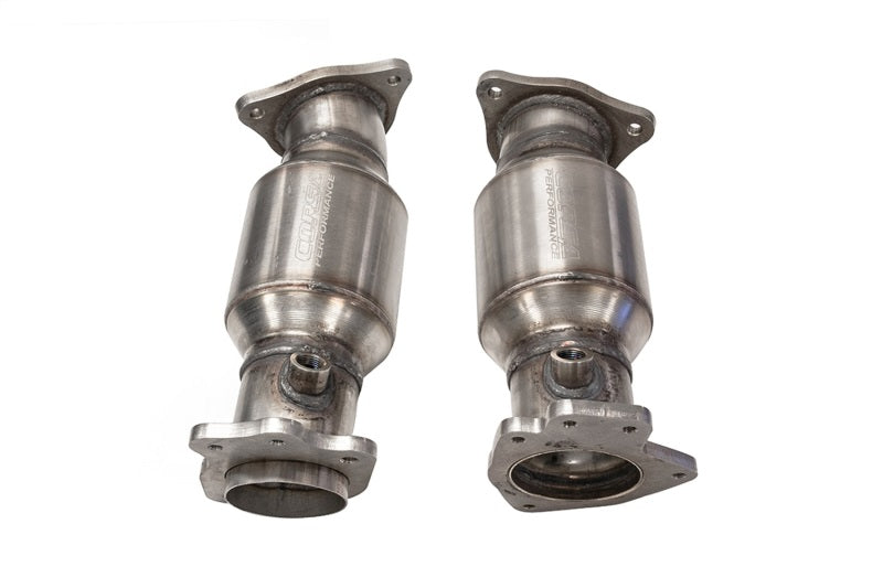 Corsa 20-21 Chevrolet Corvette High Flow 300 Cell Cat Pipes Corsa 20-21 Chevrolet Corvette High Flow 300 Cell Cat Pipes
