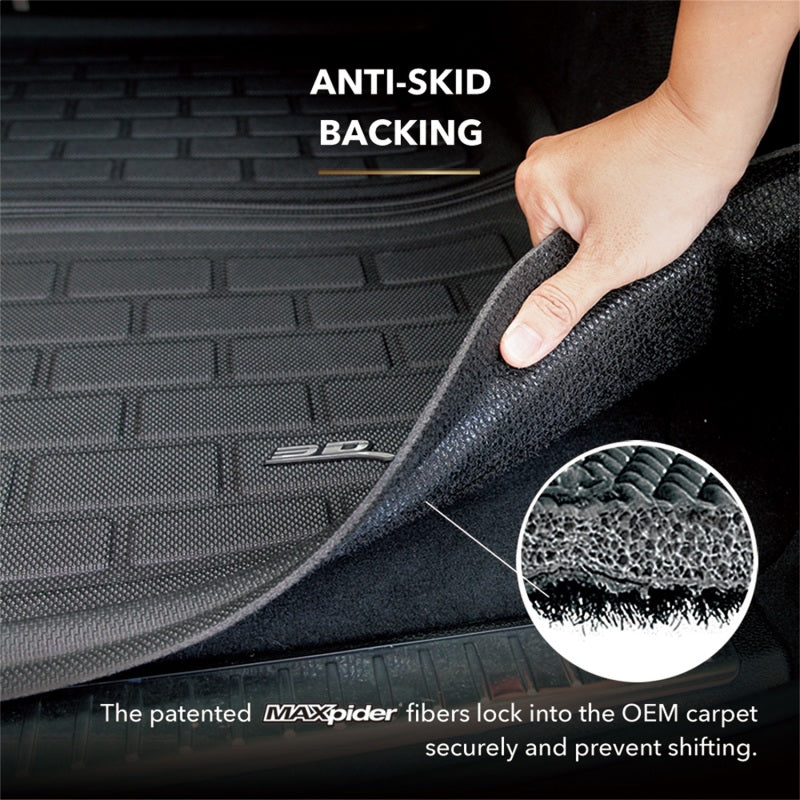 3D MAXpider 2014-2019 Porsche Macan Kagu Cargo Liner - Black 3D MAXpider 2014-2019 Porsche Macan Kagu Cargo Liner - Black