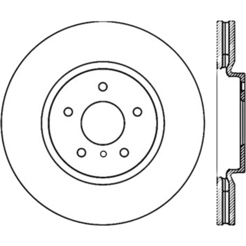 StopTech Power Slot 09 Nissan 370z / 08-09 Infiniti G37 Slotted Front Right CRYO Rotor StopTech Power Slot 09 Nissan 370z / 08-09 Infiniti G37 Slotted Front Right CRYO Rotor