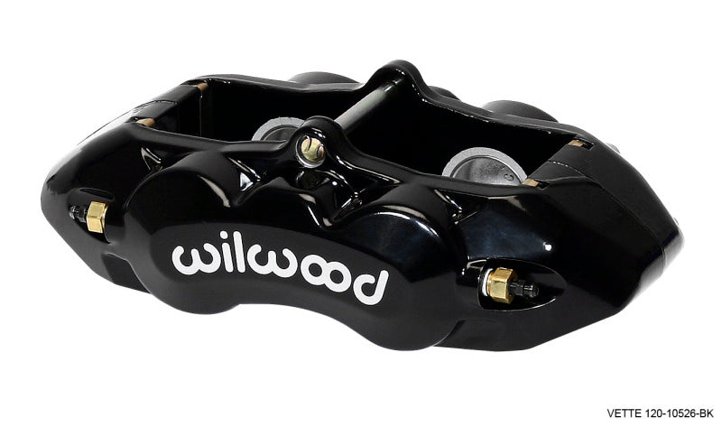 Wilwood Caliper-D8-4 Rear Black 1.38in Pistons 1.25in Disc Wilwood Caliper-D8-4 Rear Black 1.38in Pistons 1.25in Disc