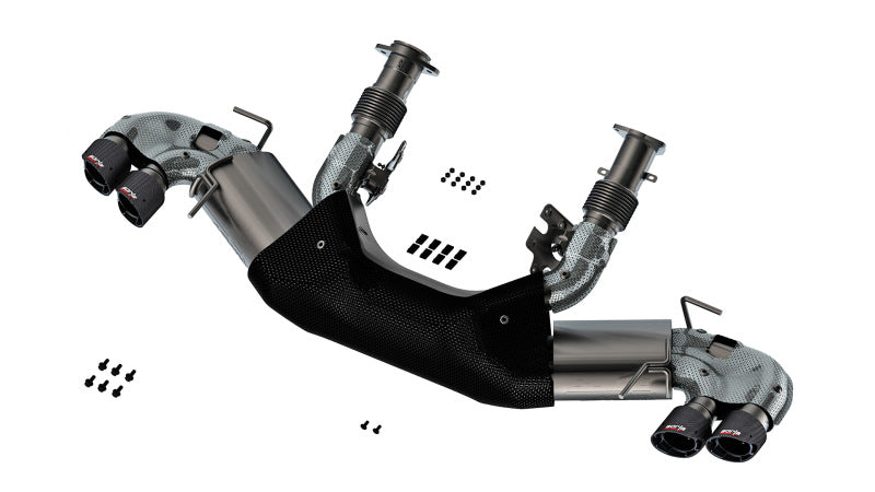 Borla 20-23 Chevy Corvette 6.2L V8 AT w/o NPP 3in ATAK Catback Exhaust - Carbon Fiber Tips Borla 20-23 Chevy Corvette 6.2L V8 AT w/o NPP 3in ATAK Catback Exhaust - Carbon Fiber Tips