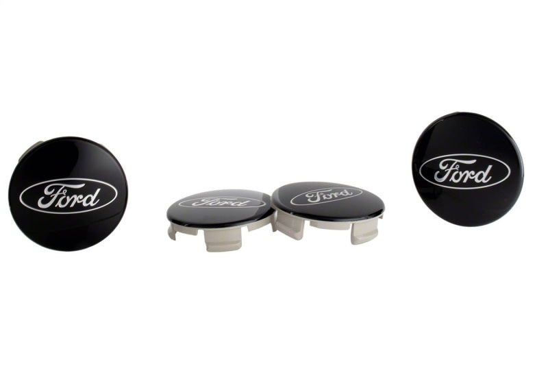 Ford Racing Ford Truck/SUV Black And Chrome Wheel Center Cap Kit Ford Racing Ford Truck/SUV Black And Chrome Wheel Center Cap Kit