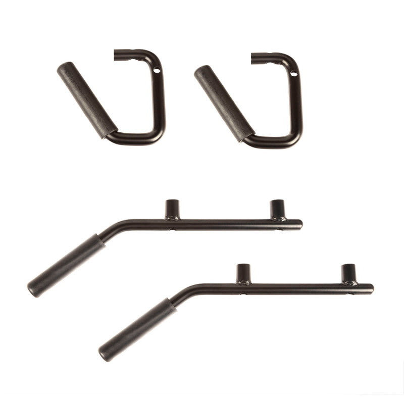 Rugged Ridge Steel Grab Handles F/R Kit Black 07-18 Jeep Wrangler JK/JKU Rugged Ridge Steel Grab Handles F/R Kit Black 07-18 Jeep Wrangler JK/JKU