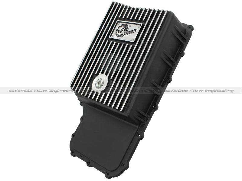 aFe Power Transmission Pan Black Machined 11-14 Ford 6R140 Trucks V8 6.7L (td) aFe Power Transmission Pan Black Machined 11-14 Ford 6R140 Trucks V8 6.7L (td)