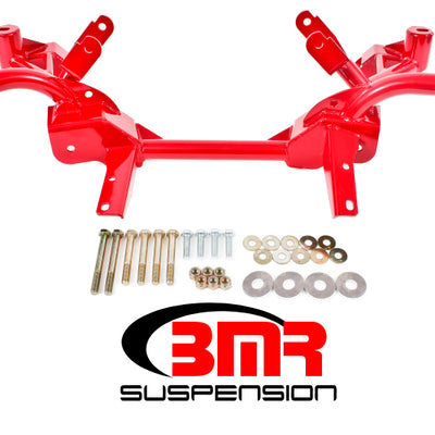 BMR 82-82 3rd Gen F-Body K-Member w/ LS1 Motor Mounts and Pinto Rack Mounts - Red