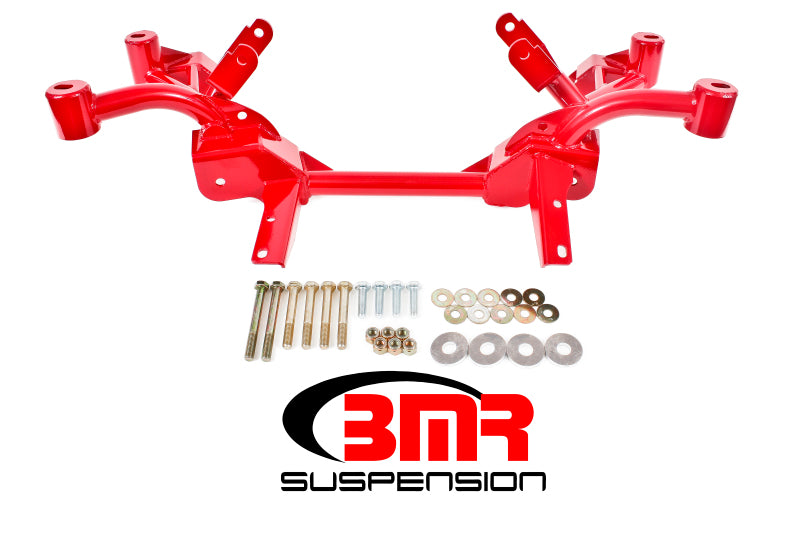 BMR 82-82 3rd Gen F-Body K-Member w/ LS1 Motor Mounts and Pinto Rack Mounts - Red BMR 82-82 3rd Gen F-Body K-Member w/ LS1 Motor Mounts and Pinto Rack Mounts - Red