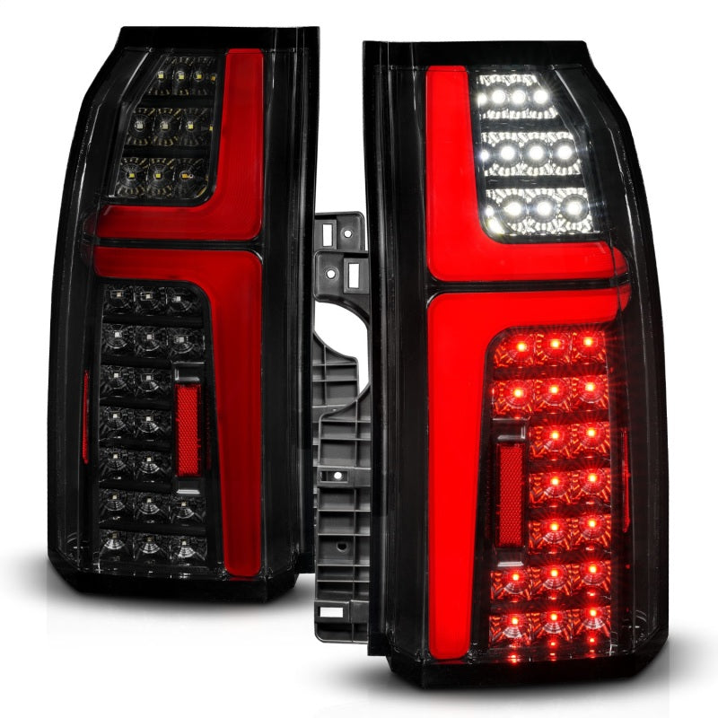 ANZO 15-20 Chevrolet Tahoe Sequential LED Tube Taillights Black ANZO 15-20 Chevrolet Tahoe Sequential LED Tube Taillights Black