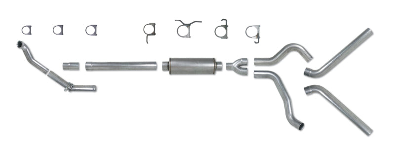 Diamond Eye KIT 4in TB DUAL SS: 94-97 FORD 7.3L F250/F350 PWRSTROKE NFS W/ CARB EQUIV STDS Diamond Eye KIT 4in TB DUAL SS: 94-97 FORD 7.3L F250/F350 PWRSTROKE NFS W/ CARB EQUIV STDS