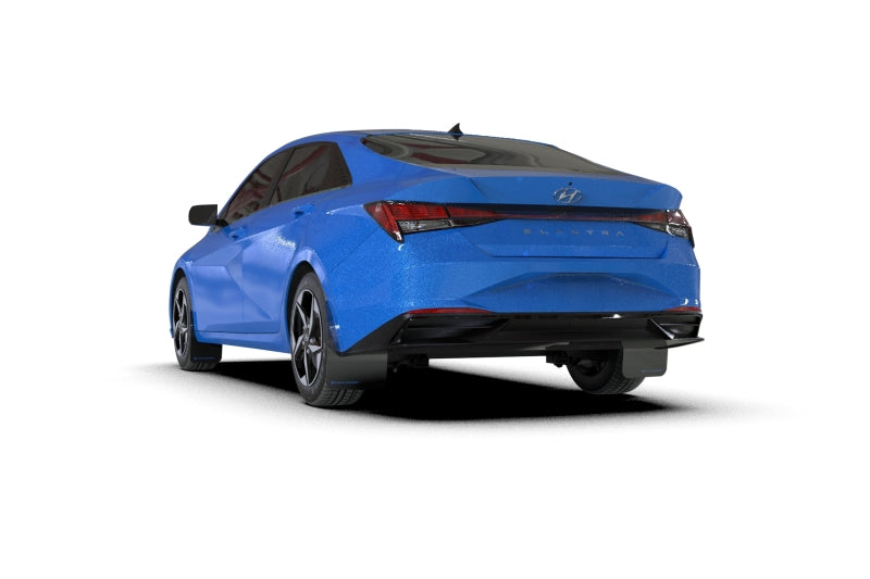 Rally Armor 21-23 Hyundai Elantra Black UR Mud Flap w/Blue Logo Rally Armor 21-23 Hyundai Elantra Black UR Mud Flap w/Blue Logo