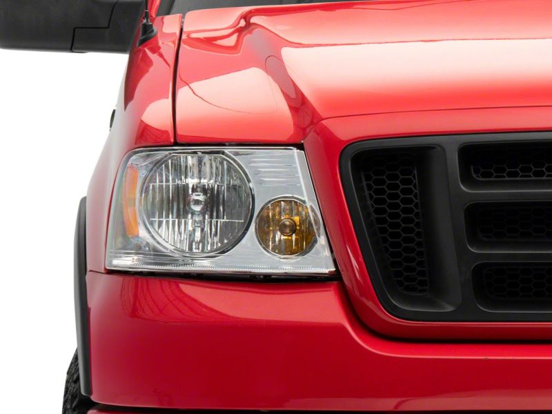 Raxiom 04-08 Ford F-150 Axial Series OEM Style Replacement Headlights- Chrome Housing (Clear Lens) Raxiom 04-08 Ford F-150 Axial Series OEM Style Replacement Headlights- Chrome Housing (Clear Lens)