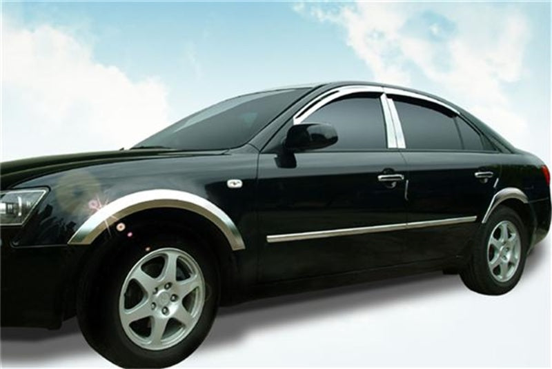 Putco 07-18 Jeep Wrangler - 4DR- Stainless Steel Window Trim Accents Putco 07-18 Jeep Wrangler - 4DR- Stainless Steel Window Trim Accents