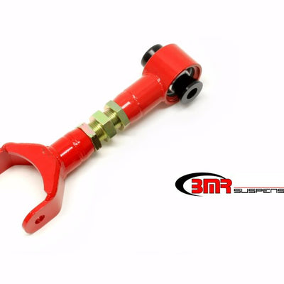 BMR 11-14 S197 Mustang Upper Control Arm On-Car Adj. w/ Spherical Bearings - Red