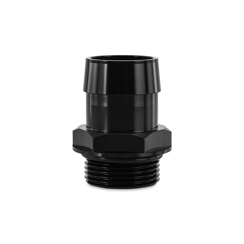 Mishimoto -16ORB to 1 1/4in. Hose Barb Aluminum Fitting - Black Mishimoto -16ORB to 1 1/4in. Hose Barb Aluminum Fitting - Black