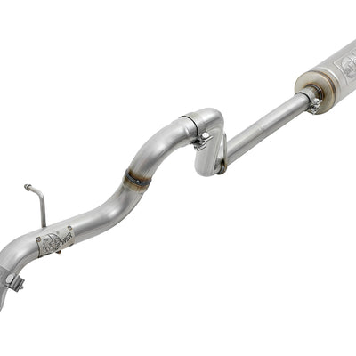 aFe MACH Force-Xp 2.5in Catback High-Tuck Exhaust 18-21 Jeep Wrangler (JL)3.6L 4-Door - Polished Tip