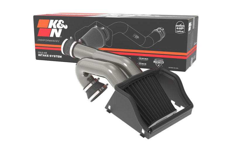 K&N 15-23 Ford F-150 (Incl. Raptor) 2.7L/3.5L V6 Performance Air Intake System K&N 15-23 Ford F-150 (Incl. Raptor) 2.7L/3.5L V6 Performance Air Intake System