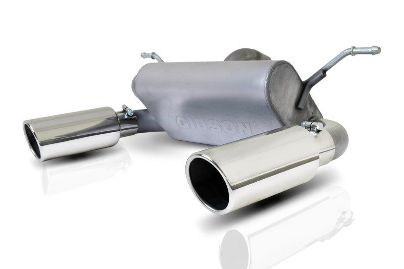 Gibson 18-22 Jeep Wrangler JL Sport 3.6L 2.5in Cat-Back Dual Split Exhaust - Stainless Gibson 18-22 Jeep Wrangler JL Sport 3.6L 2.5in Cat-Back Dual Split Exhaust - Stainless