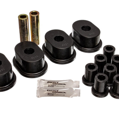 Energy Suspension 73-79 B-Body (Charger/Coronet/Satellite/GTX) Black Rear Leaf Spring Bushing Set