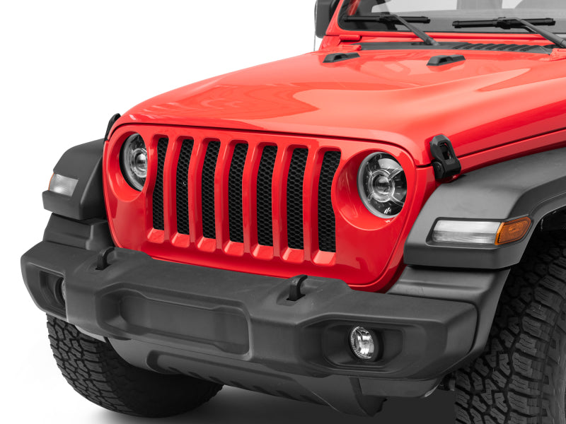 Raxiom 18-22 Jeep Wrangler JL/ JT 9-Inch LED Headlights w/ DRL and Halo- Black Housing (Clear Lens) Raxiom 18-22 Jeep Wrangler JL/ JT 9-Inch LED Headlights w/ DRL and Halo- Black Housing (Clear Lens)