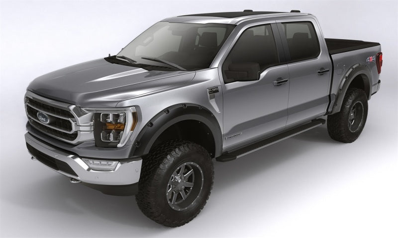 Bushwacker 08-10 Ford F-250 / F-350 Super Duty (Excl. Dually) Forge Style Flares 4pc - Black Bushwacker 08-10 Ford F-250 / F-350 Super Duty (Excl. Dually) Forge Style Flares 4pc - Black