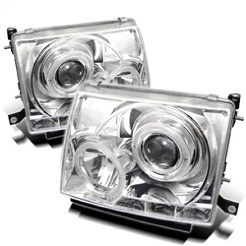 Spyder Toyota Tacoma 97-00 Projector Headlights LED Halo LED Chrome High H1 Low H1 PRO-YD-TT97-HL-C Spyder Toyota Tacoma 97-00 Projector Headlights LED Halo LED Chrome High H1 Low H1 PRO-YD-TT97-HL-C