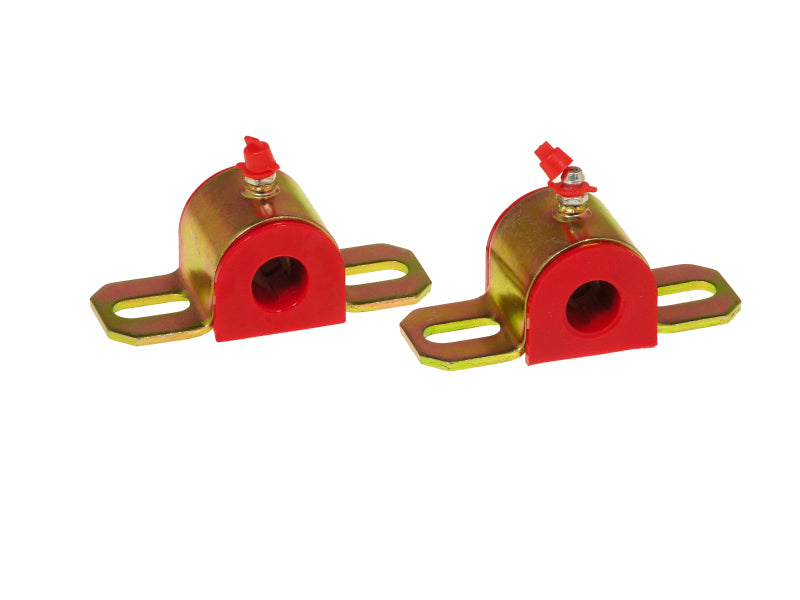 Prothane Universal Greasable Sway Bar Bushings - 5/8in - Type A Bracket - Red Prothane Universal Greasable Sway Bar Bushings - 5/8in - Type A Bracket - Red