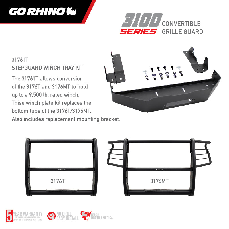 Go Rhino 19-20 Chevrolet Silverado 1500 3000 Extreme Series StepGuard - Textured Black Go Rhino 19-20 Chevrolet Silverado 1500 3000 Extreme Series StepGuard - Textured Black