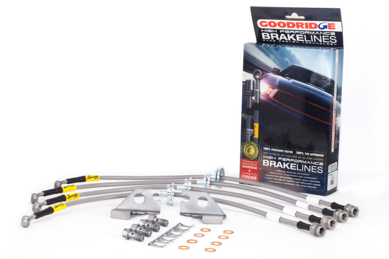 Goodridge 15-17 Chevrolet SS Stainless Steel Brake Line Kit Goodridge 15-17 Chevrolet SS Stainless Steel Brake Line Kit