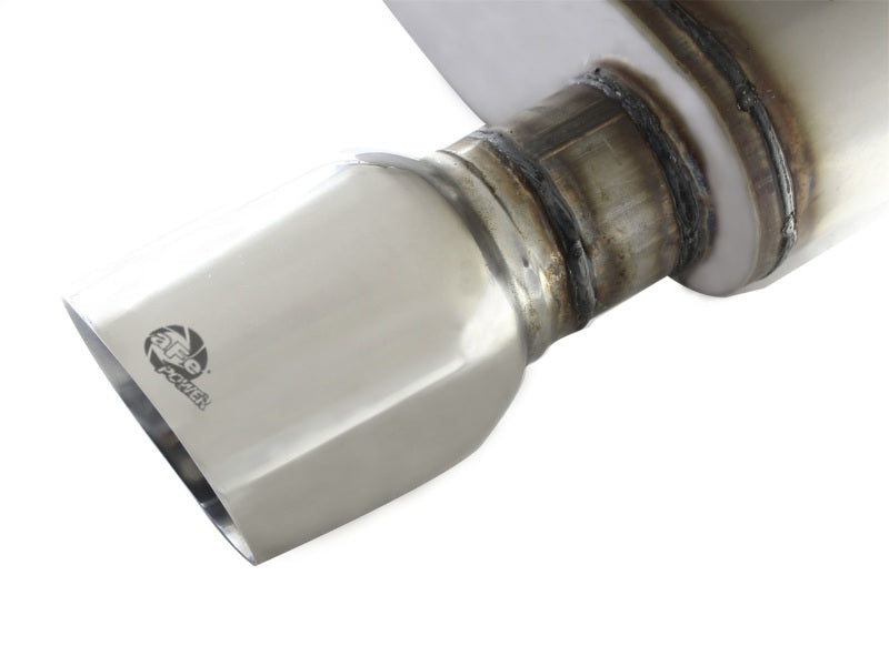 aFe MACHForce XP Exhaust 11-14 Ford Mustang GT V8-5.0L 3in. SS Axle-Back w/Polished Tips aFe MACHForce XP Exhaust 11-14 Ford Mustang GT V8-5.0L 3in. SS Axle-Back w/Polished Tips