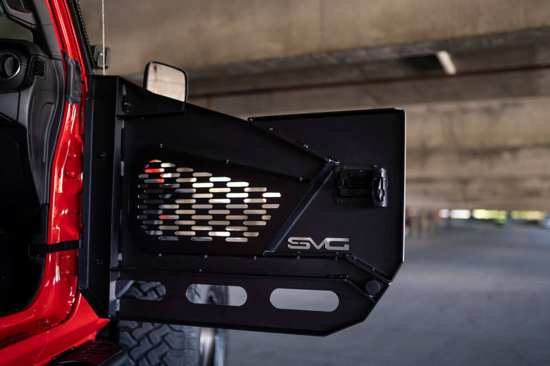 DV8 Offroad 18-22 Jeep Wrangler JL/JT Spec Series Half Doors - Front Set DV8 Offroad 18-22 Jeep Wrangler JL/JT Spec Series Half Doors - Front Set