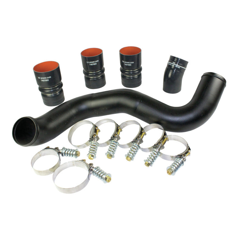 BD Diesel Intercooler Hose & Clamp Kit w/Intake Pipe - 2003-2007 Ford 6.0L PowerStroke BD Diesel Intercooler Hose & Clamp Kit w/Intake Pipe - 2003-2007 Ford 6.0L PowerStroke