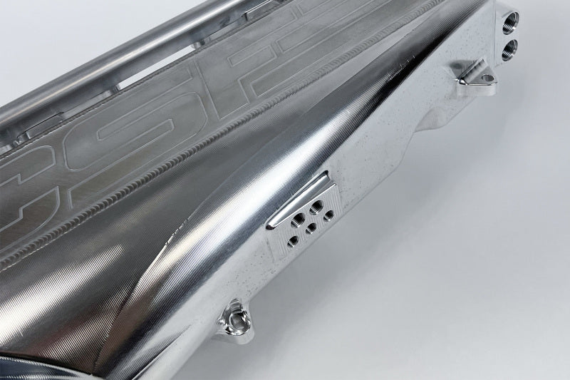 CSF Gen 2 B58 Race X Charge-Air-Cooler Manifold - Raw Billet Aluminum Finish CSF Gen 2 B58 Race X Charge-Air-Cooler Manifold - Raw Billet Aluminum Finish
