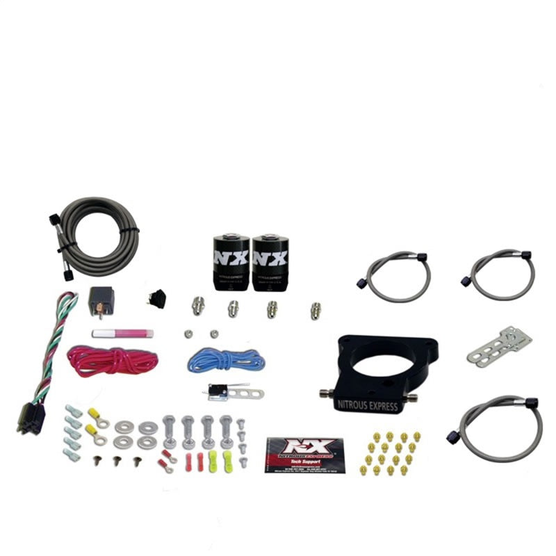 Nitrous Express GM LS 78mm 3-Bolt Nitrous Plate Kit (50-350HP) w/o Bottle Nitrous Express GM LS 78mm 3-Bolt Nitrous Plate Kit (50-350HP) w/o Bottle