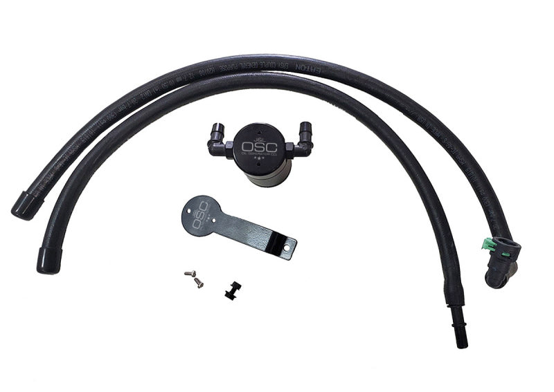 J&L 2020-2024 Ford Explorer 2.3L EcoBoost Driver Side Oil Separator 3.0 - Black Anodized J&L 2020-2024 Ford Explorer 2.3L EcoBoost Driver Side Oil Separator 3.0 - Black Anodized