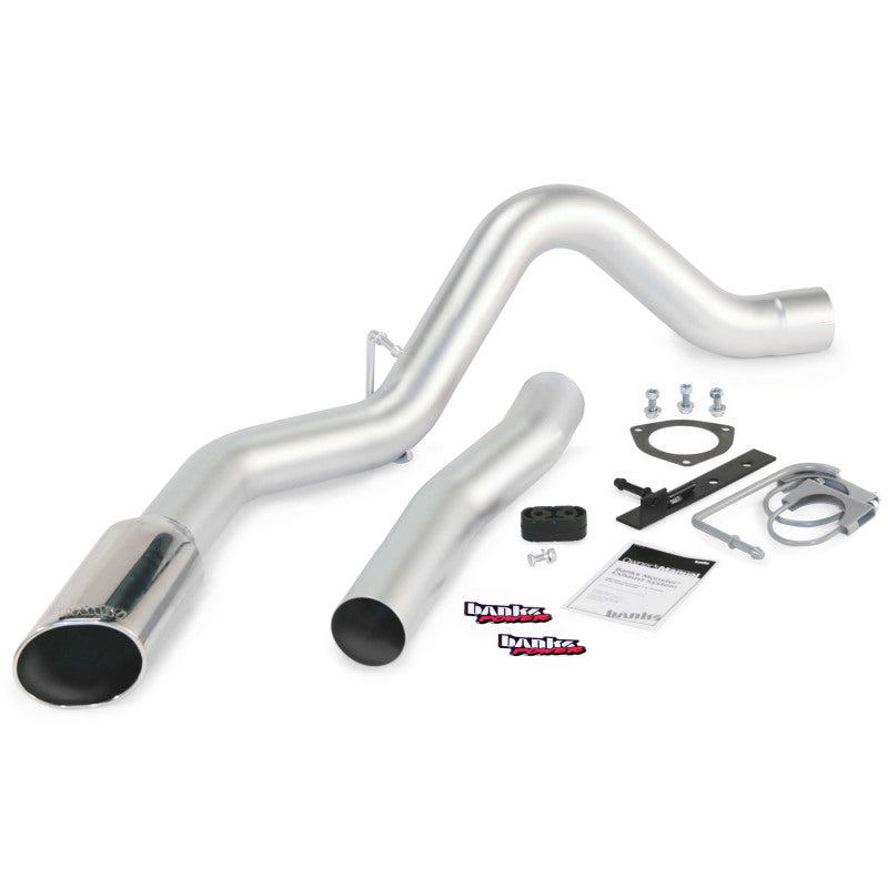 Banks Power 15 Chevy 6.6L LML ECLB/CCSB/CCLB Monster Exhaust Sys - SS Single Exhaust w/ Chrome Tip Banks Power 15 Chevy 6.6L LML ECLB/CCSB/CCLB Monster Exhaust Sys - SS Single Exhaust w/ Chrome Tip